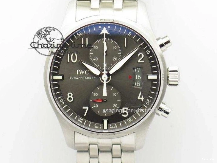 MIROTIME 0309 Portofino Automatic SS FKF 1:1 Best Edition White Dial RG Markers on Black Leather Strap A Stretchable 7141